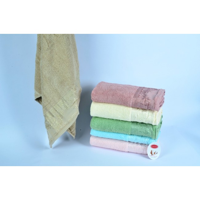 Полотенце Карвен "SARA-2" 70*140 1шт.махра Н 3005