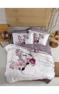 Постельное белье Karven (300 tc) премиум сатин евро N359 DOLCE Berry