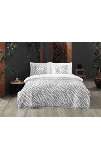 Комплект Sarev (плед +наволочки) евро хлопок 3 предмета Р 924 LAGOS (v1)gri