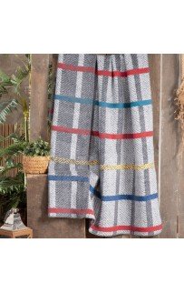 Плед Sarev хлопок 1,5 спальн. Р 917 RAGNAR V1/GRI