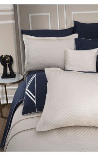 Комплект SAREV "KOLMIO" (покрывало +постельное белье) евро Y 882 v1 Bej/бежевый