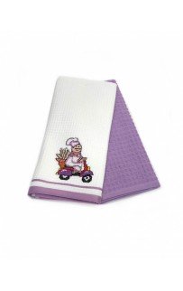 Набор полотенец кухонный Карвен " Vizion" вафля 40*60 2 шт. НМ 713 V-1 фиолетовый Набор полотенец кухонный Карвен " Vizion" вафля 40*60 2 шт. НМ 713 V-1 фиолетовый