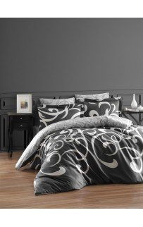 Постельное белье "Карвен" сатин семейный (Ruya Fume)