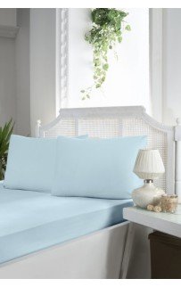 Наволочки сатин 50*70 (+5см) 2 шт E 019 ментоловый