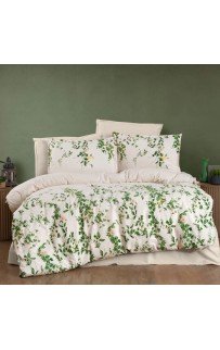 Постельное белье "Sarev Bazaar" ранфорс 1,5 спальн. N376 HELIх v1/Bej