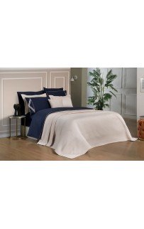 Комплект SAREV "KOLMIO" (покрывало +постельное белье) евро Y 882 v1 Bej/бежевый