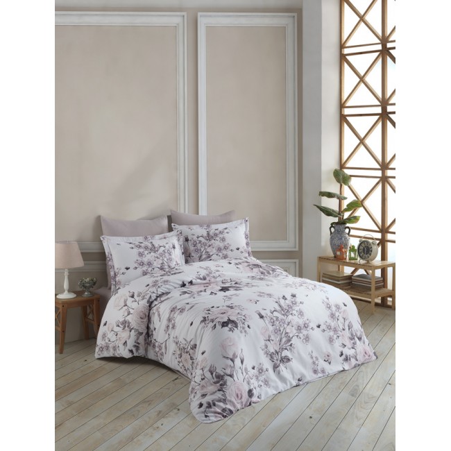 Постельное белье "Карвен" Digital print сатин 3D 1,5 спальн.N124/1-S010