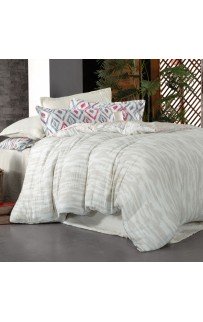 Постельное белье Sarev Mood Comfort муслин евро N339 MAYORKA v1/Mavi