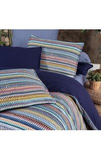 Постельное белье SAREV Фланель семейный N296 DIMITRO MAVI/V2