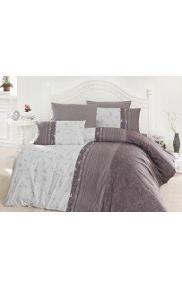 Постельное белье "Карвен" ранфорс евро (Peitra Lilac) Постельное белье "Карвен" ранфорс евро (Peitra Lilac)
