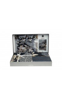 Постельное белье Karven (300 tc) премиум сатин евро N359 DARING Grey