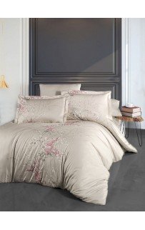 Постельное белье "Карвен" сатин евро WISTERIA POWDER