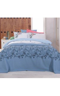 Летний комплект Sarev пике 1.5 спальн. РТ 346 EVA MIA v2/Mavi