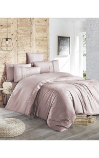 Постельное белье "Карвен" DELUхE ранфорс евро (Gala Pudra)