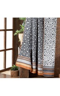 Плед Sarev хлопок 1,5 спальн. Р 917 SHERI V1/GRI