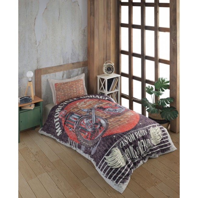 Постельное белье "Карвен" Digital print  ранфорс 1,5 спальн. N121 R-021