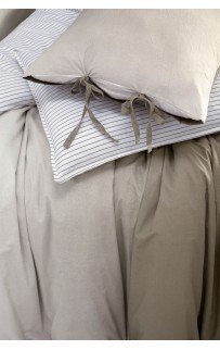 Постельное белье "Sarev"ранфорс евро "SAN MARINO" v1/бежевый