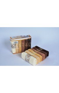 Полотенце кухонное Карвен CESTEPE"FROVER" махра (уп пвх) 30*50 6 шт. НМ 538