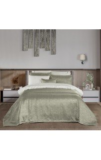 Комплект SAREV (Покрывало+постельное белье) евро Y 1029 ADIA Bej/v1