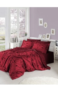 Постельное белье "Карвен" сатин семейный (Calisto Red) Постельное белье "Карвен" сатин семейный (Calisto Red)