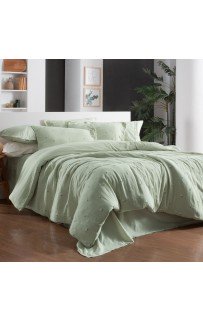 Постельное белье Sarev Mood Comfort муслин евро N357 LATINA v1/Yesil