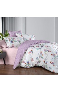 Постельное белье "Sarev Bazaar" ранфорс 1,5 спальн. N376 HELEN v1/Multi