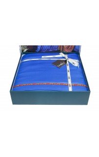 Постельное белье "Sarev" тенсель евро N 374 ADI MAVI v1/Mavi