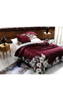 N046 Постельное белье Zebra 3Dсатин евро ( Amanda ) (АКЦИЯ)