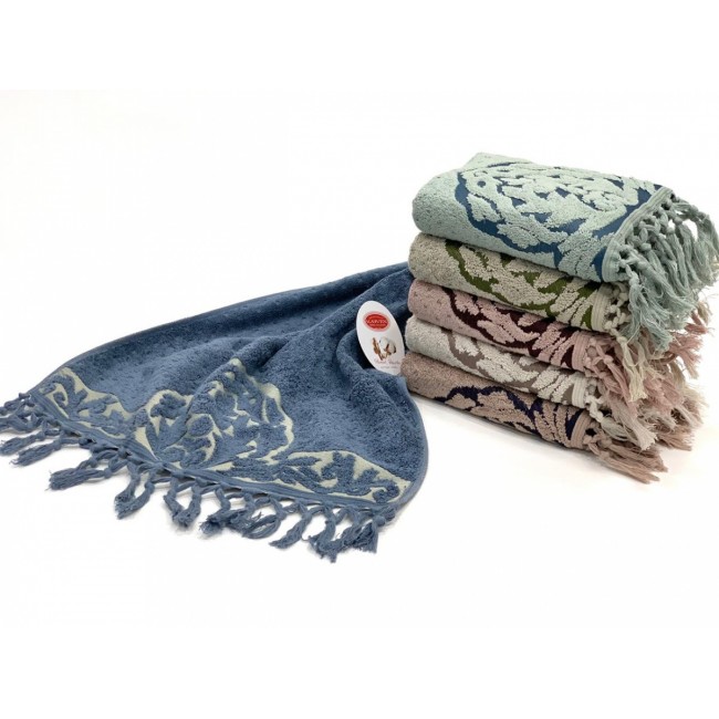 Полотенце Карвен "KARVEN SACAKLI" 70*140 1 шт. махра Н 5095