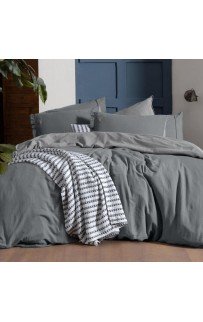 Постельное белье Sarev Mood Comfort муслин евро N357 KENYON v2/Gri