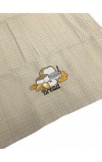 Набор полотенец кухонный NATURAL COTTON "Мельница" вафля 40*60-3 шт. НМ 577 V-10 бежевый