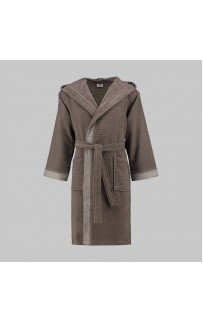 Халат Sarev махра унисекс с капюшоном В 1125 STREET v4/K.Gri XL