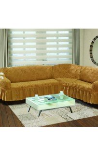 Чехол на диван угловой универс. (1шт.) "Карвен" К 037 (Акция)