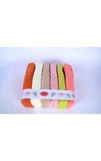 Полотенце Карвен "DELUхE" 70*140 1шт.бамбук Н 4043 (Акция)