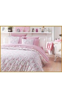 Постельное белье "Карвен" DELUхE ранфорс евро (Bearriz Pudra) (Акция)