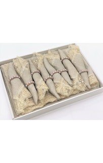 Скатерть KARVEN "Linan" 160*220 круж и салф 8 М 426