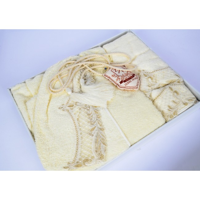 Халат "ZERRE" с полотенца махра В 1049 (Акция)