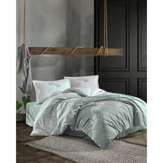 Постельное белье "Карвен" ранфорс евро Luvi Mint v-1 Постельное белье "Карвен" ранфорс евро Luvi Mint v-1
