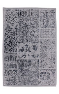 Ковер Карвен NOSTALJI хлопок/вискоза 120*180 KV 033 Gri/Серый