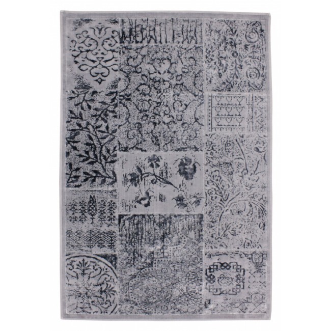 Ковер Карвен NOSTALJI хлопок/вискоза 120*180 KV 033 Gri/Серый