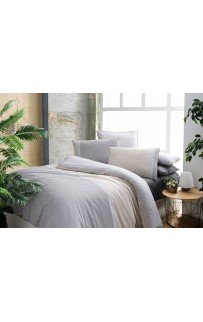 Постельное белье "Sarev"fancy poplin семейное N195 SEVILLA v1/Gri