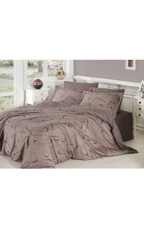 Постельное белье "Карвен" сатин семейный (Calisto Vizon)