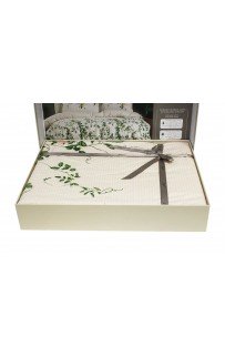 Постельное белье "Sarev Bazaar" ранфорс 1,5 спальн. N376 HELIх v1/Bej