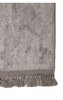 Ковер Карвен BUKET SACAKLI/софт жаккард с бахрамой 120*200 KV 034 Gri/Серый
