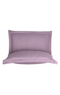 Наволочки Karven Stripe Satin 50*70 (+5см) 2 шт murdum/лиловый