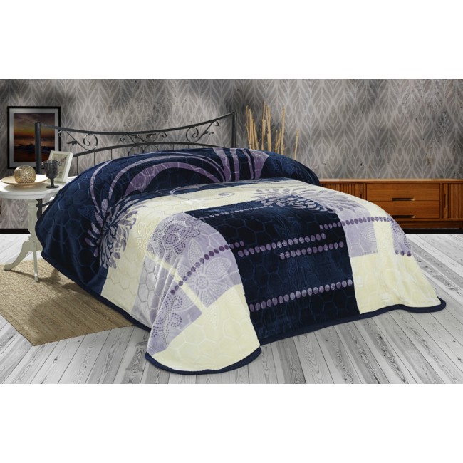 Покрывало EVLEN SUPER SOFT (двухстороннее,2слойное) п/э 220*240 евро Y 940 v10 (D-008) (Акция)