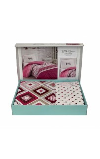 Постельное белье "Карвен" YOUNG STYLE ранфорс 1,5 спальн.Little Queen Pink v-1