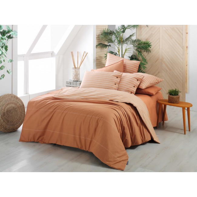 Постельное белье "Sarev"fancy poplin 1.5 сп. N193 SANDOR v3/Taba