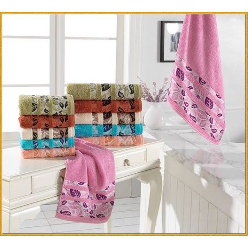 Полотенце Карвен "Кармина" бамбу 90*150 1шт. Н 1427 (Акция)