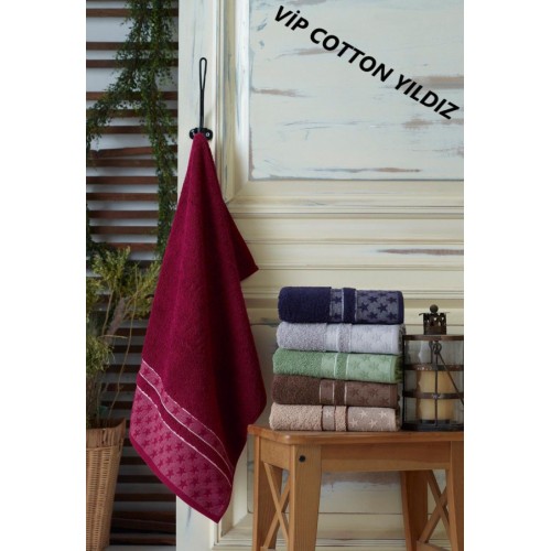 Полотенце Карвен "STAR" 70*140 1шт. махра Н 3125